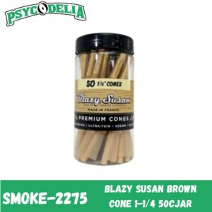 BLAZY SUSAN BROWN CONE (SIZE 1 1/4) 50/PACK