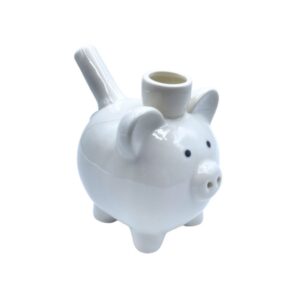 CERAMIC (88091) PIPA WHITE PIGGY