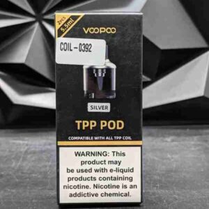 VOOPOO TPP POD CARTRIAGE 2PZ. SILVER