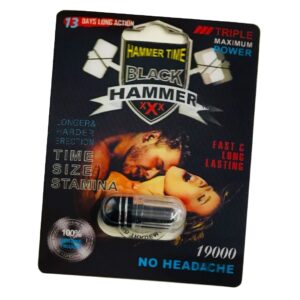 SEX PILL BLACK HAMMER 19K 24PACK