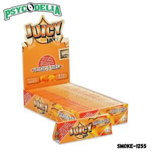 JUICY JAYS ROLLING PAPPER 24/Pack 1 1/4 PEACH Y CREAM