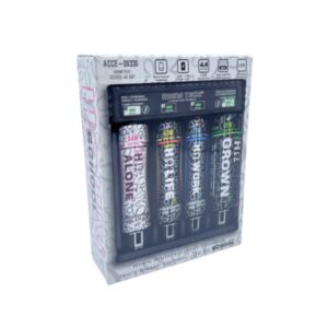 OHM TECH - HOHM SCHOOL 4 BAY 4A USB-C BATTERY CHARGER