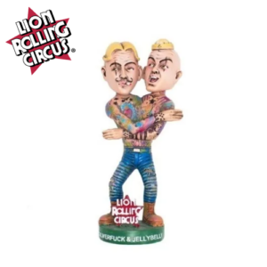 LION ROLLING CIRCUS MUÑECO SILVER FUCK Y JELLY BELLY