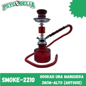 HOOKAH UNA MANGUERA 28CM-ALTO (AHT0012)