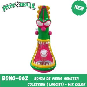 BONGA DE VIDRIO MONSTER COLECCION ( LOQ0187) - MIX COLOR
