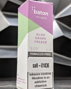 BATON 10ML ALOE GRAPE FREEZE 2.5%