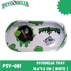 PSYCODELIA TRAY 18.6*9.3 CM ( WHITE )