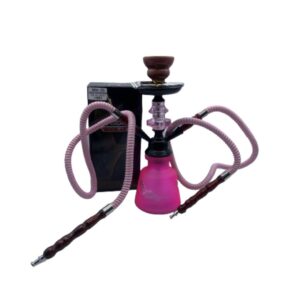 HOOKAH DOS MANGUERAS 28CM-ALTO (AHT0046)