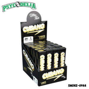 VIBES CONES ULTRA THING CUBANO BLACK 24PACK
