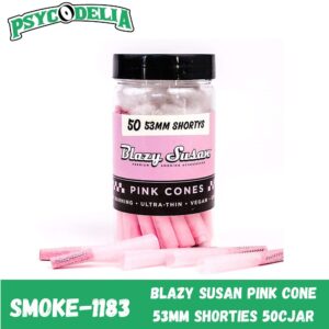 BLAZY SUSAN PINK CONE (SIZE 53MM) 50/PACK