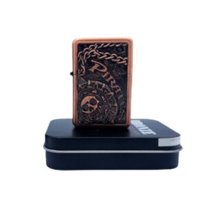ENCENDEDOR BRONZE COLOR COBRE PIRATAS #2
