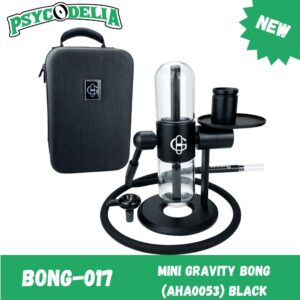 MINI GRAVITY BONG BLACK (AHA0053)