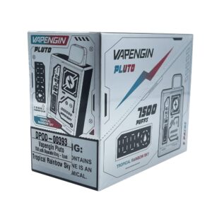 Vapengin Pluto 7500 puffs Disposable 50mg - 5pack - Tropical Rainbow Sky