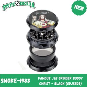 FAMOUZ JSB GRINDER Buddy Christ - black (GDJSB02)