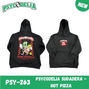 PSYCODELIA SUDADERA - HOT PIZZA - XXL