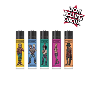 CLIPPER LIGHTER (24/PACK) - LION ROLLING CIRCUS