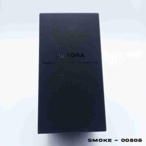 FAMOUZ AURORA HAMMER PIPE CLEAR FUMED 5IN (AURB5207)