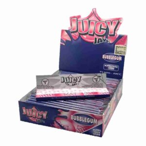 JUICY JAYS ROLLING PAPPER 24/Pack KS BUBBLE GUM