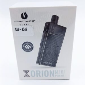 LOST VAPE  ORION MINI KIT - GUNMETAL CARBON FIVER
