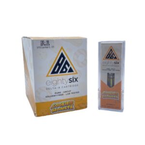 EIGHTYSIX DELTA8 - 10/Pack - 1ML - CARTRIDGE - Cookie Monsta