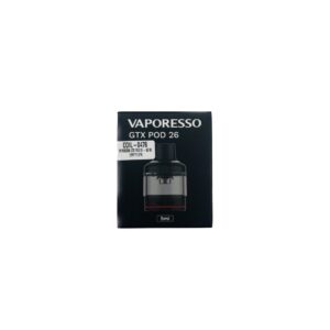 VAPORESSO GTX POD 26 - GO 80 EMPTY 2PK