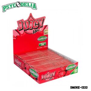 JUICY JAYS ROLLING PAPPER 24/Pack KS RASPBERRY