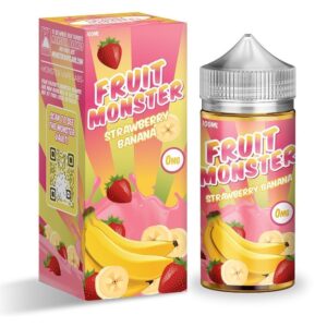 FRUIT MONSTER (0MG) 100ML STRAWBERRY BANANA