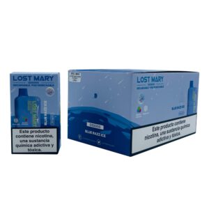 LOST MARY OS 5000 Disposable - 10/PACK - Blue Razz Ice