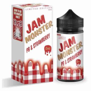 JAM MONSTER (3MG) 100ML PB STRAWBERRY