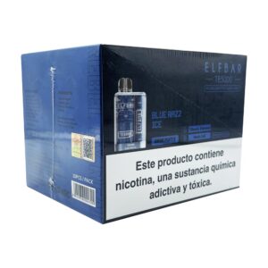 Elf Bar TE 5000 Disposable 5% (10/pack 130ml) Blue Razz Ice