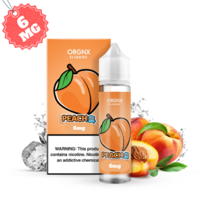 ORGNX 60ML PEACH ICE 6MG