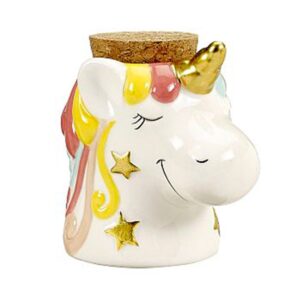 UNICORN STASH JAR (88131) CERAMIC