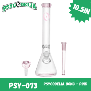 PSYCODELIA BONG 10.5IN - PINK