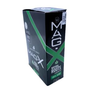 MAGX HEMP WRAP 4 X PK 25/CAJA NATURAL ROOTS