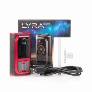 MODEFINED LYRA 200 BOX MOD BLACK/RED