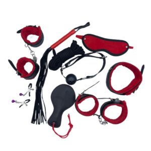 SEX TOYS SET DE MUÑEQUERAS CON LATIGO (20-22)