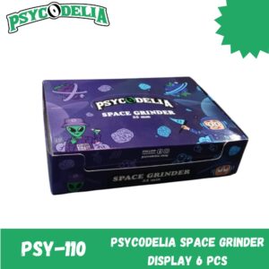 PSYCODELIA GRINDER SPACE 55MM DISPLAY 6 PCS
