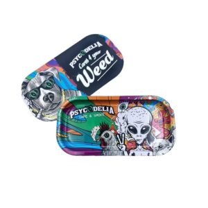 PSYCODELIA TRAY CON TAPA DE IMAN