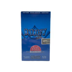 JUICY JAYS ROLLING PAPPER 24/Pack 1 1/4 BLUEBERRY