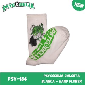 PSYCODELIA CALCETA BLANCA - HAND FLOWER