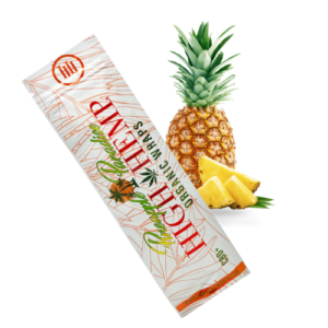 HIGH HEMP WRAPS -25/Pack - PINNEAPPLE