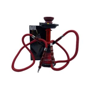 HOOKAH DOS MANGUERAS 28CM-ALTO (AHT0049)