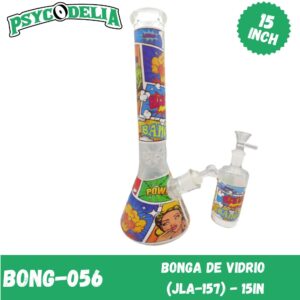 BONGA DE VIDRIO (JLA-157) - 15IN