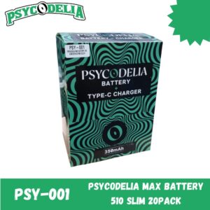 PSYCODELIA BATTERY MAX 510 SLIM 20PACK