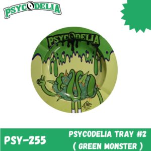 PSYCODELIA ASHTRAY #2 ( GREEN MONSTER )