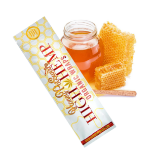 HIGH HEMP WRAPS -25/Pack - HONEY POTSWIRL
