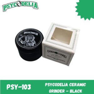 PSYCODELIA GRINDER CERAMIC - BLACK