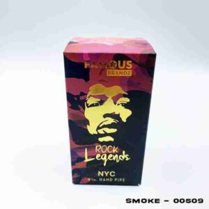 FAMOUZ ROCK LEGENDS NYC SPOON PIPE BLACK