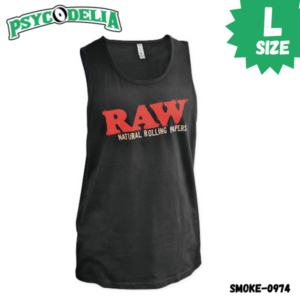 RAW BLACK TANK EXTRA LARGE