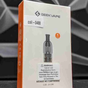 GEEKVAPE WENAX M1 CARTRIDGE 1.2OHM 2ML (4/PACK)
